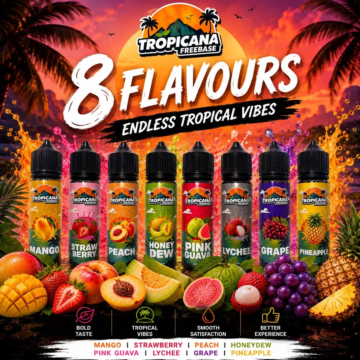 Tropicana Freebase 60ml Genuine Stock Buy Now - Image 2