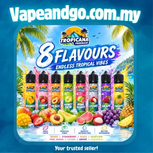 Tropicana Freebase 60ml Genuine Stock Buy Now