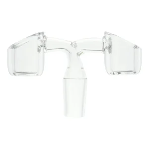 TWIN 90 Degree Quartz Banger - Male