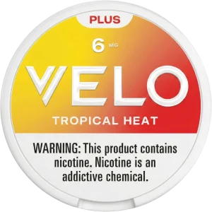 VELO Plus Tropical Heat Nicotine Pouches 6MG (5 Pack)