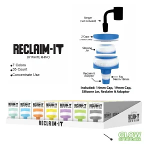 White Rhino Reclaim-It Glow in The Dark Silicone