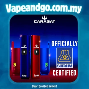 ️CARABAT iEX2 POD & KRIZ FLX CARTRIDGE Akta 852 Registered Genuine Stock Buy Now